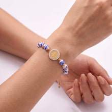 Cargar imagen en el visor de la galería, Saint Benedict Lily Bracelet | Llena de Gracia