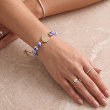 Cargar imagen en el visor de la galería, Saint Benedict Lily Bracelet | Llena de Gracia