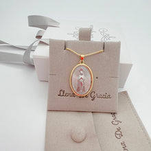 Load image into Gallery viewer, Chain with Virgin of Fatima Medallion