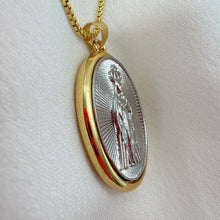 Cargar imagen en el visor de la galería, Cadena con Medalla de la Virgen de Fátima