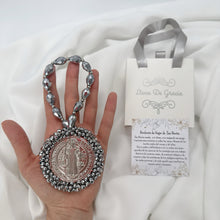 Load image into Gallery viewer, St. Benedict Home Blessing Silver