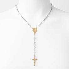 Load image into Gallery viewer, Jacinto Rosary, White Gold — detail 7