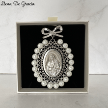 Load image into Gallery viewer, Baby Crib Blessing: Virgin of Guadalupe Sterling Silver Pin