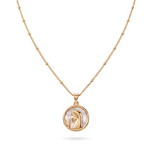 Load image into Gallery viewer, Mary in Prayer, Crystal & 18k Gold | Llena de Gracia