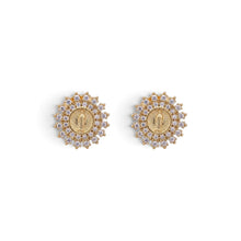 Load image into Gallery viewer, Guadalupitas Earrings, 18k Gold | Llena de Gracia