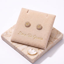 Load image into Gallery viewer, Guadalupitas Earrings, 18k Gold | Llena de Gracia
