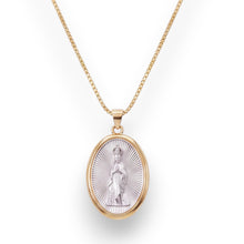 Load image into Gallery viewer, Our Lady of Fatima Medallion | Llena de Gracia
