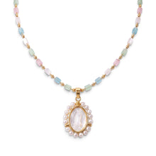 Load image into Gallery viewer, Guadalupe Necklace, 18k Gold | Llena de Gracia
