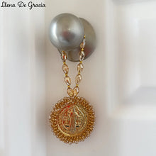 Load image into Gallery viewer, St. Benedict Home Blessing Golden
