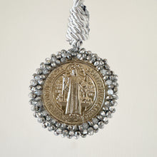Load image into Gallery viewer, St. Benedict Home Blessing Silver
