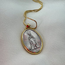 Cargar imagen en el visor de la galería, Cadena con Medalla de la Virgen de Fátima
