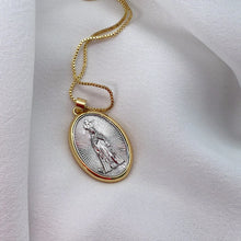 Cargar imagen en el visor de la galería, Cadena con Medalla de la Virgen de Fátima
