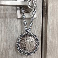 Load image into Gallery viewer, St. Benedict Home Blessing Silver
