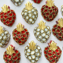 Load image into Gallery viewer, Sacred Heart – Hand-Carved Wood with Tin &amp; Gold Leaf
