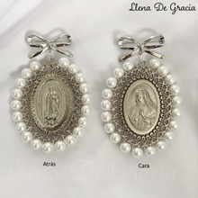 Load image into Gallery viewer, Baby Crib Blessing: Virgin of Guadalupe Sterling Silver Pin
