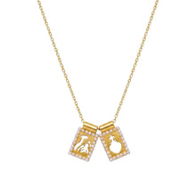 Load image into Gallery viewer, Santé Scapular Necklace | Llena de Gracia
