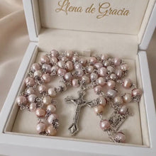 Load and play video in Gallery viewer, Pearl Rosary
